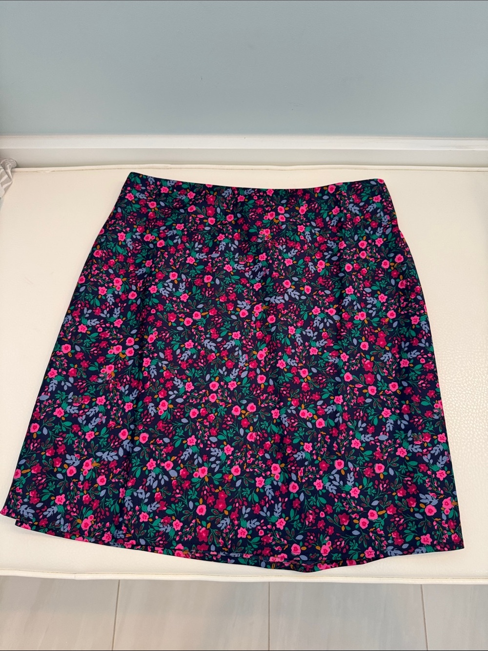 J. Crew Factory Multicolor Floral Skirt